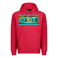 Cardinal teacher license plate Premium Hoodie - BarkalooDesign