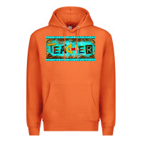 Carrot teacher license plate Premium Hoodie - BarkalooDesign