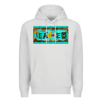 Dove Grey teacher license plate Premium Hoodie - BarkalooDesign
