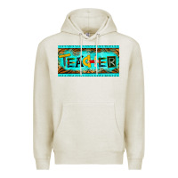 Oatmeal Heather teacher license plate Premium Hoodie - BarkalooDesign