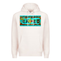 Pale Pink teacher license plate Premium Hoodie - BarkalooDesign
