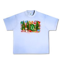Grape Ice Christmas teacher Urban Heavy Tee - CowhideDigitalArt