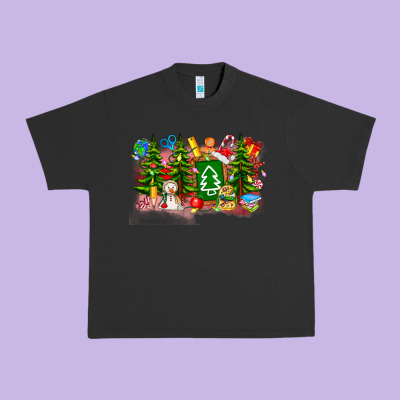 Christmas Teacher Urban Heavy Tee Designed By Cowhidedigitalart