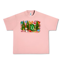 Salmon Christmas teacher Urban Heavy Tee - CowhideDigitalArt