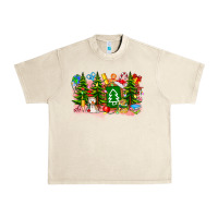 Sandshell Christmas teacher Urban Heavy Tee - CowhideDigitalArt