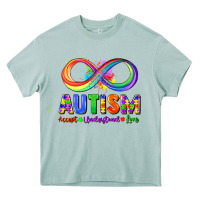 Autism Accept Understand Love Heavy Core Tee | Teevron