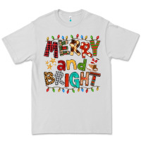 Dove Grey Merry And Bright Premium Tee - FaDigitalArtStudio