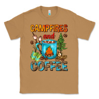 Toasted Coconut Campfires And Coffee Camping Coffee Classic Tee - FaDigitalArtStudio