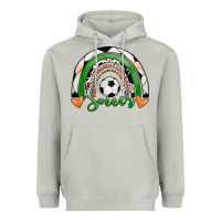 Moon Dust Soccer Rainbow Heavyweight Hoodie - RanaPortraitStore