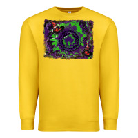 Lemon halloween witch hat backgraund Premium Sweatshirt - RanaPortraitStore