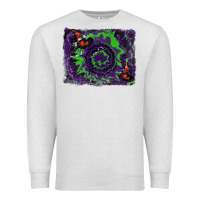 Oatmeal Heather halloween witch hat backgraund Premium Sweatshirt - RanaPortraitStore