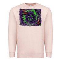 Pale Pink halloween witch hat backgraund Premium Sweatshirt - RanaPortraitStore