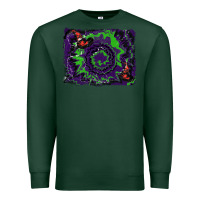 Sports Green halloween witch hat backgraund Premium Sweatshirt - RanaPortraitStore