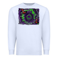 White halloween witch hat backgraund Premium Sweatshirt - RanaPortraitStore
