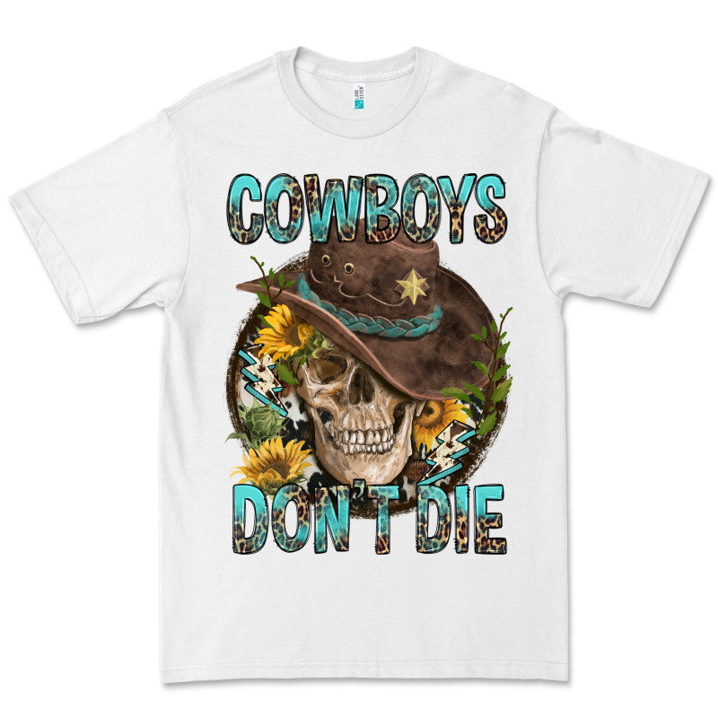 Cowboys Don't Die Premium Tee by FaDigitalArtStudio | Teevron