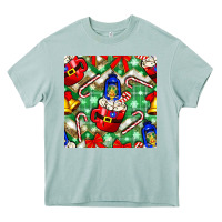 Arona christmas coffee cups bell and candy cane with leopard and plaid Heavy Core Tee - BundleAndBundleShop