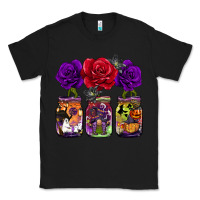 Black halloween jars rose Classic Tee - BarkalooDesign