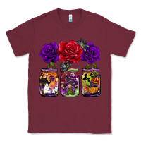 Burgundy halloween jars rose Classic Tee - BarkalooDesign
