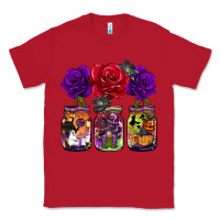 Red halloween jars rose Classic Tee - BarkalooDesign