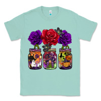 Seafoam halloween jars rose Classic Tee - BarkalooDesign