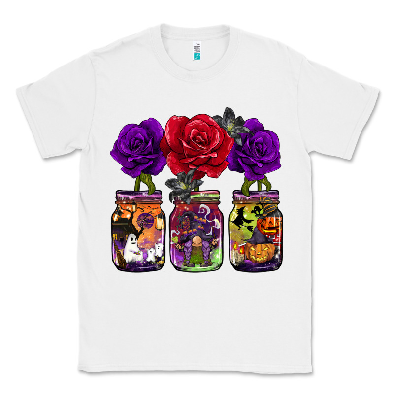 Halloween Jars Rose Classic Tee by BarkalooDesign | Teevron