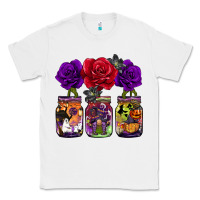 White halloween jars rose Classic Tee - BarkalooDesign