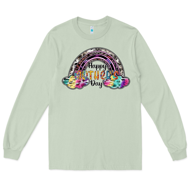 Happy Mothers Day Long Sleeve Tee by SublimationCraftShop | Teevron