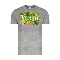 Cloud Rock Lucky Vibes Vintage Tee - CowhideDigitalArt