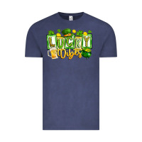 Vintage Denim Lucky Vibes Vintage Tee - CowhideDigitalArt