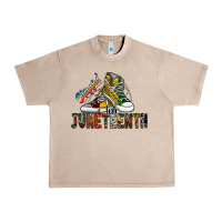 French Oak steppin into juneteenth Urban Heavy Tee - SublimationCraftShop