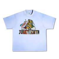 Grape Ice steppin into juneteenth Urban Heavy Tee - SublimationCraftShop