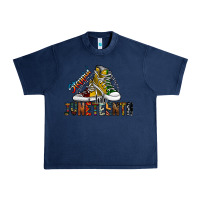 Navy steppin into juneteenth Urban Heavy Tee - SublimationCraftShop