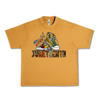 Peanut Butter steppin into juneteenth Urban Heavy Tee - SublimationCraftShop