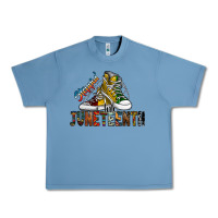 Pebble Blue steppin into juneteenth Urban Heavy Tee - SublimationCraftShop