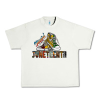 Pistachio steppin into juneteenth Urban Heavy Tee - SublimationCraftShop