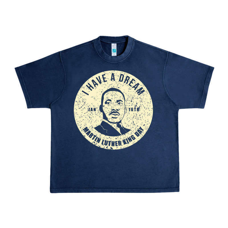 Martin Luther Day Vintage Urban Heavy Tee by DesigneFamous | Teevron