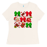 Bone Christmas teacher Ladies Tee - CowhideDigitalArt