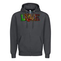 Smoke Christmas boots love Zipper Hoodie - RanaPortraitStore