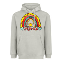 Moon Dust Softball Rainbow Heavyweight Hoodie - RanaPortraitStore