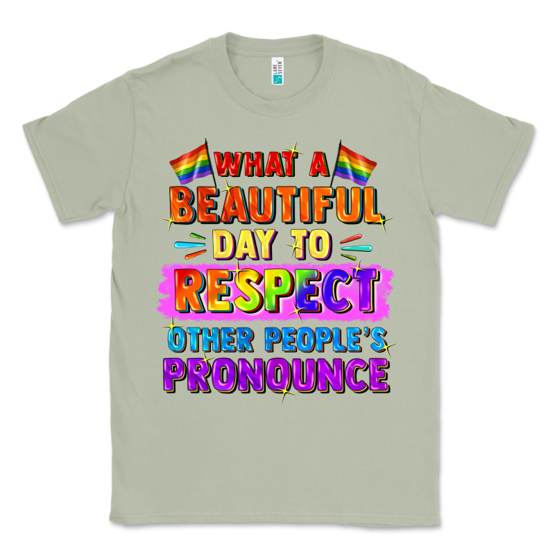 What A Beautiful Day To Respect Other People Classic Tee by FaDigitalArtStudio | Teevron