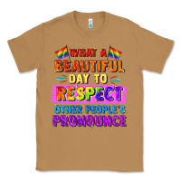 Toasted Coconut what a beautiful day to respect other people Classic Tee - FaDigitalArtStudio