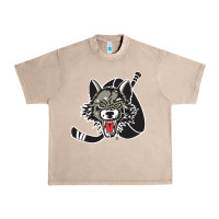 French Oak chicago wolves Urban Heavy Tee - DesigneFamous