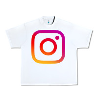 White instagram Urban Heavy Tee - DesigneFamous