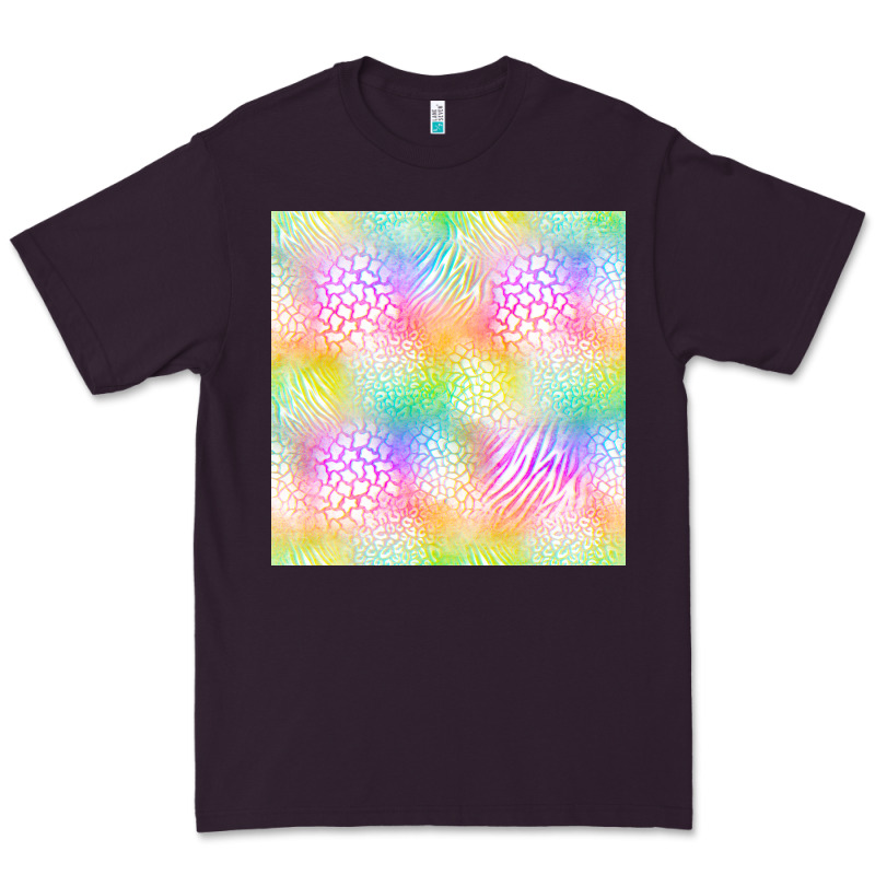 Neon Safari Seamless Pattern Premium Tee by BundleAndBundleShop | Teevron