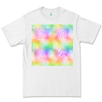 White neon safari seamless pattern Premium Tee - BundleAndBundleShop