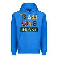 True Royal teach love inspire Premium Hoodie - BarkalooDesign