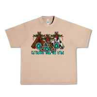 Burro Christmas With Tribe Urban Heavy Tee - CowhideDigitalArt