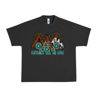 Pigment Black Christmas With Tribe Urban Heavy Tee - CowhideDigitalArt