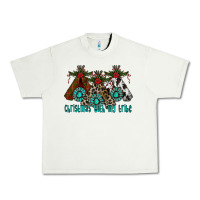 Pistachio Christmas With Tribe Urban Heavy Tee - CowhideDigitalArt