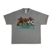 Tornado Christmas With Tribe Urban Heavy Tee - CowhideDigitalArt
